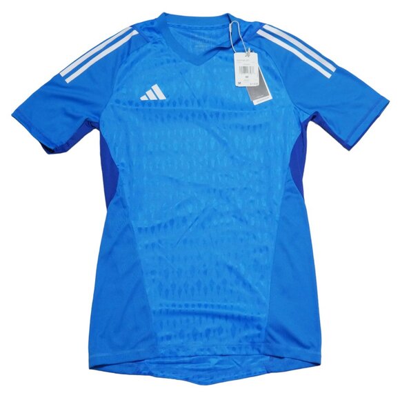 Adidas T23 GK Jersey Soccer Men's Size M Blue GoalKeeper Breathable Slim Fit NWT - Picture 9 of 11